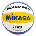 Žoga za odbojko na mivki Mikasa – BV550C: uradna FIVB žoga z izboljšanim oprijemom