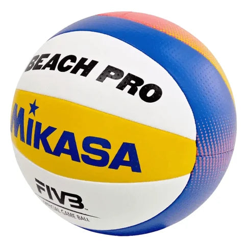 Žoga za odbojko na mivki Mikasa – BV550C: uradna FIVB žoga z izboljšanim oprijemom