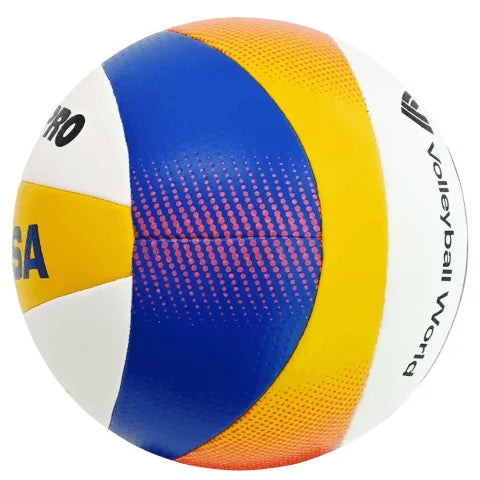 Žoga za odbojko na mivki Mikasa – BV550C: uradna FIVB žoga z izboljšanim oprijemom