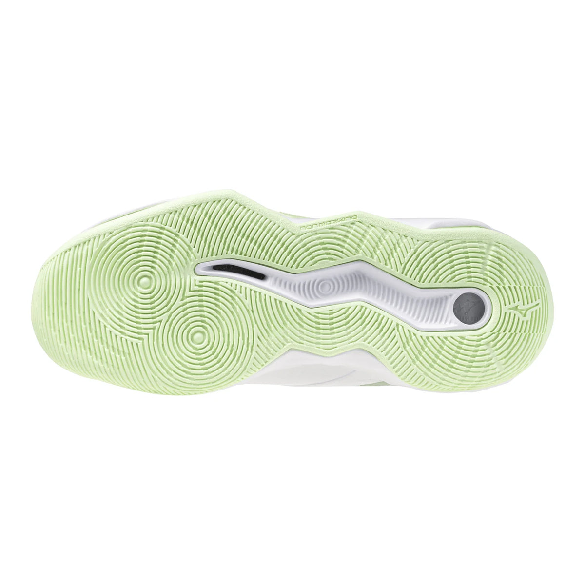 Mizuno - V1GA2540 - WAVE MOMENTUM PRO - WHITE/AQUA GRAY/AMBROSIA - ženski copat 2027