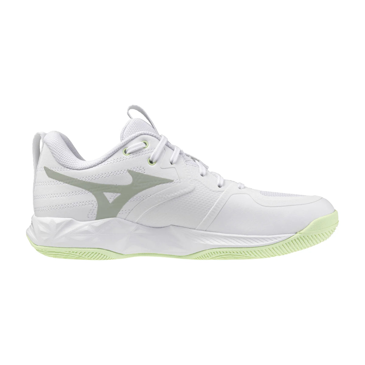 Mizuno - V1GA2540 - WAVE MOMENTUM PRO - WHITE/AQUA GRAY/AMBROSIA - ženski copat 2027
