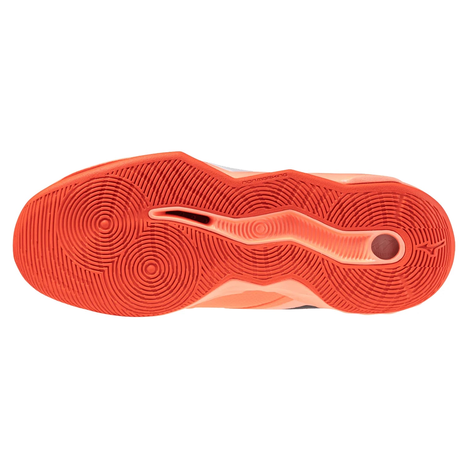 Mizuno - V1GA2545 - WAVE MOMENTUM PRO MID - FLAMINGO CORAL/LAVA ORANGE/WHITE - unisex copat 2027