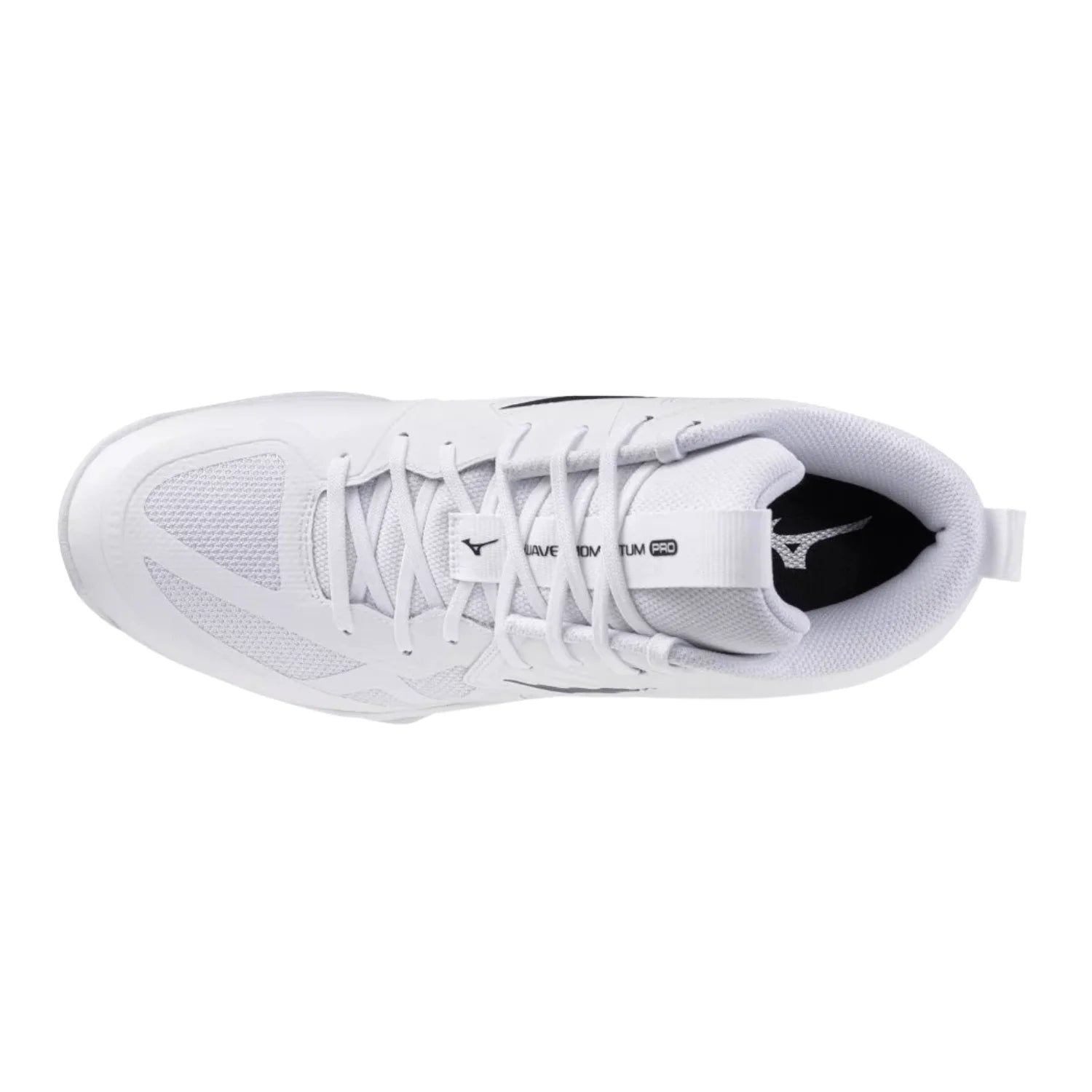 Mizuno - V1GA2545 - WAVE MOMENTUM PRO MID - WHITE/METALLIC GRAY/BLACK - unisex copat 2027