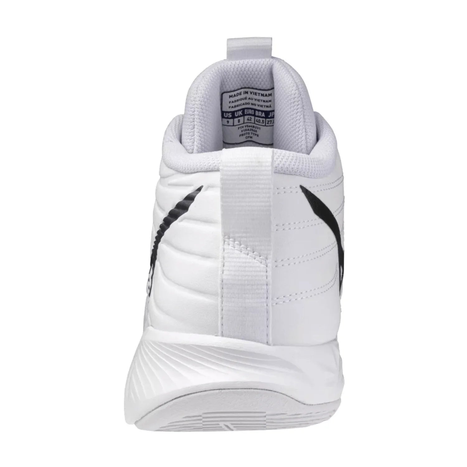 Mizuno - V1GA2545 - WAVE MOMENTUM PRO MID - WHITE/METALLIC GRAY/BLACK - unisex copat 2027