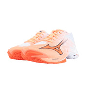 Mizuno - V1GA2600 - WAVE LIGHTNING ELITE - FLAMINGO CORAL/LAVA ORANGE/WHITE - unisex copat 2027
