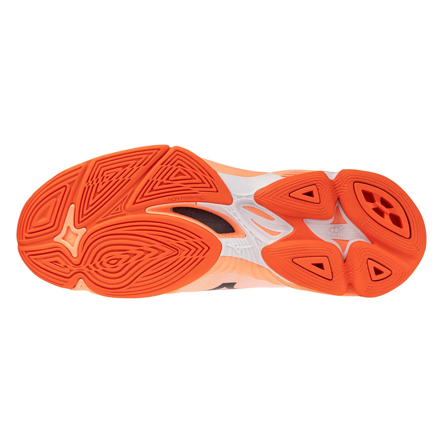 Mizuno - V1GA2660 - WAVE LIGHTNING PRO - FLAMINGO CORAL/CARBON/WHITE - unisex copat 2027