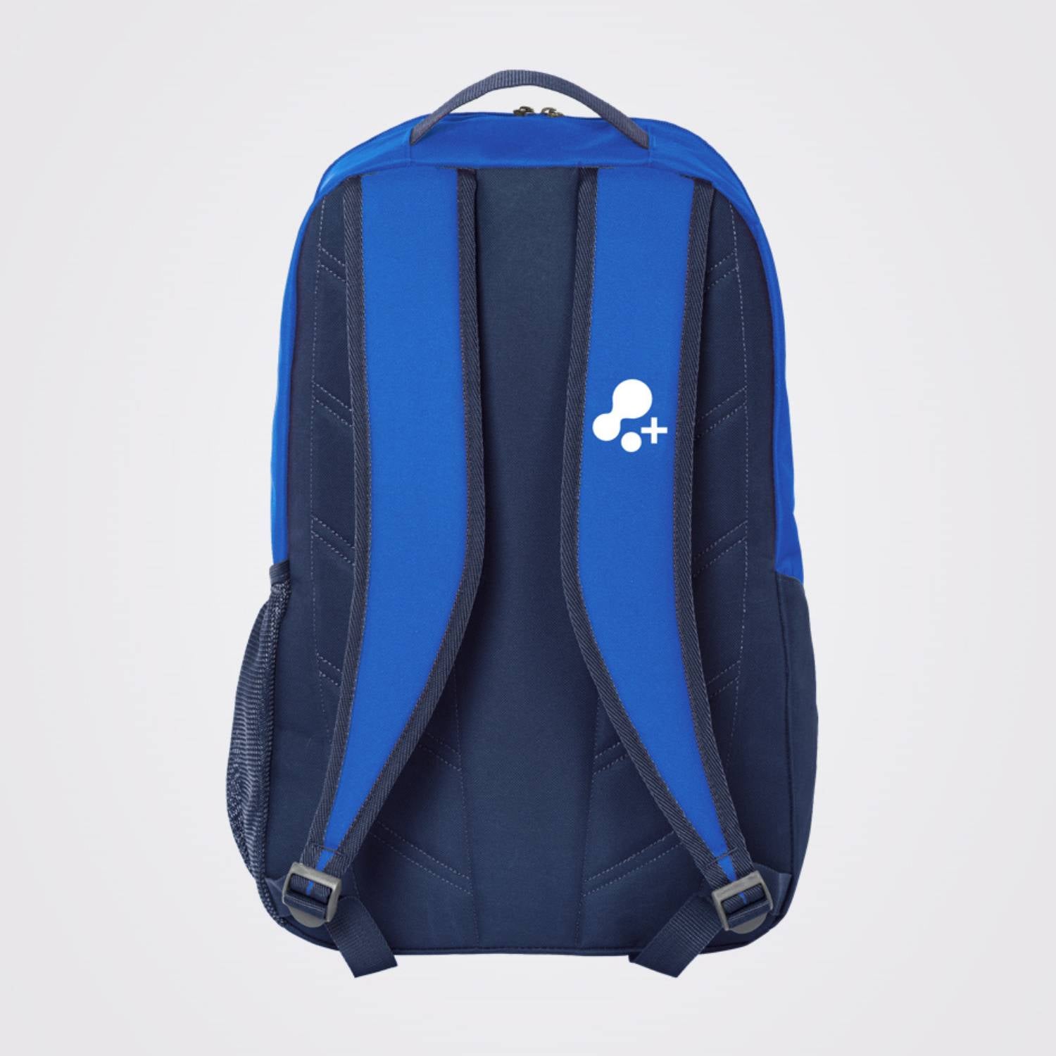 Športni nahrbtnik Adrenalina KIM azurno modra za odbojko - zadnja stran