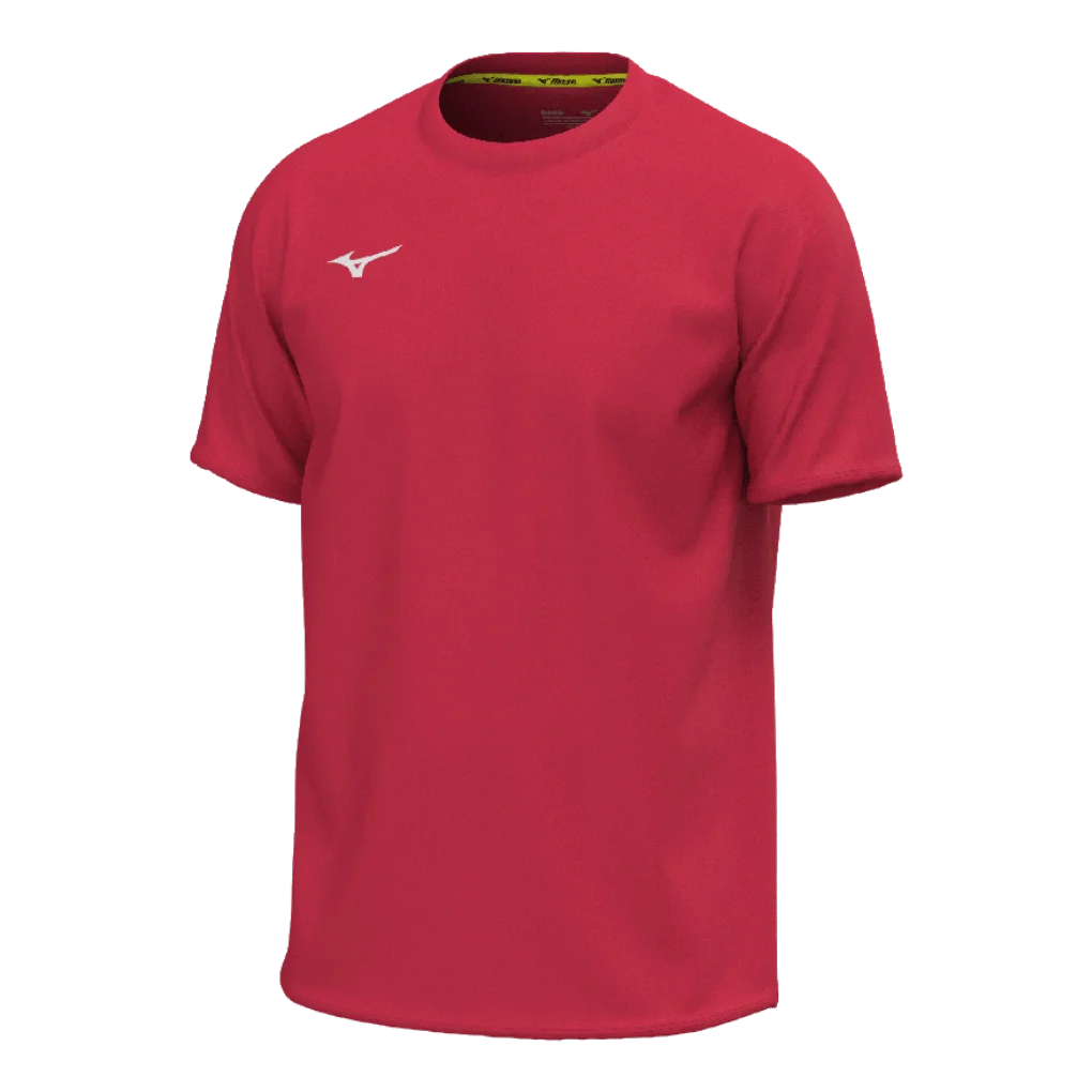 Mizuno – 32EAB565 – Training Tee (moška trening majica) – Red (rdeča)