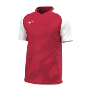 Mizuno – V2EAC510 – Game Shirt Meisaigara (moška majica) – Red/White (rdeča/bela)