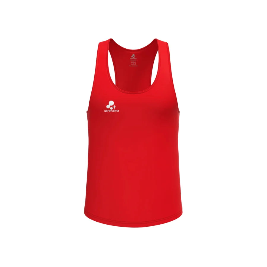 +Adrenalina- 1008 - SIVAR - Rdeča - unisex majica za beach volley