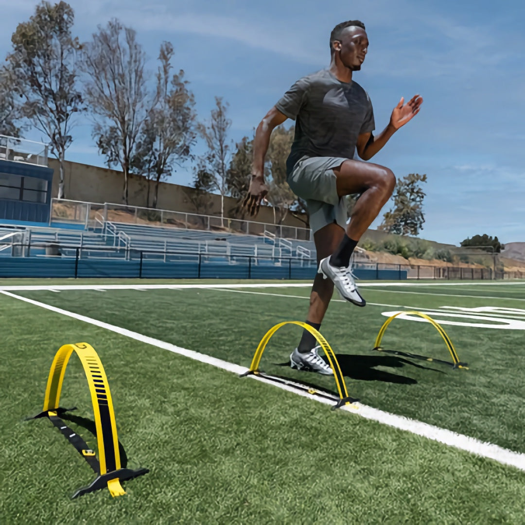 SKLZ Speed Hurdles Elite – nastavljive ovire za trening – set 3 ovir