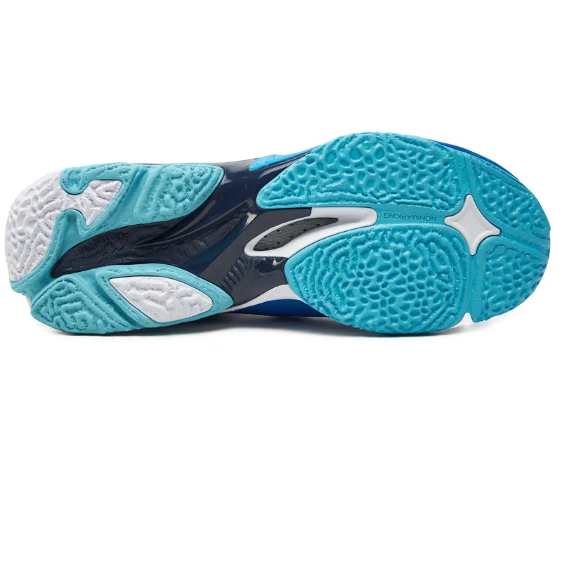 Mizuno - V1GA2405 - Wave Lightning Z MID - 1- LIGHTNING BLUE/WHITE - visok moški copat 2025