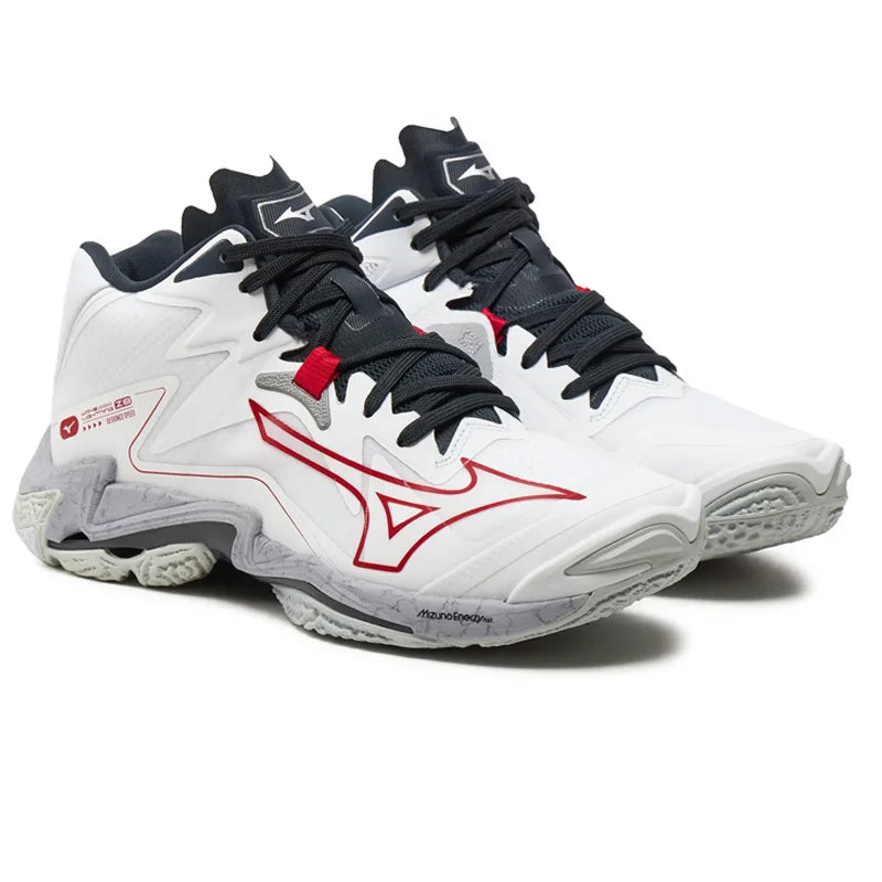 Mizuno - V1GA2405 - Wave Lightning Z MID - 96- RED/WHITE - visok moški copat 2025