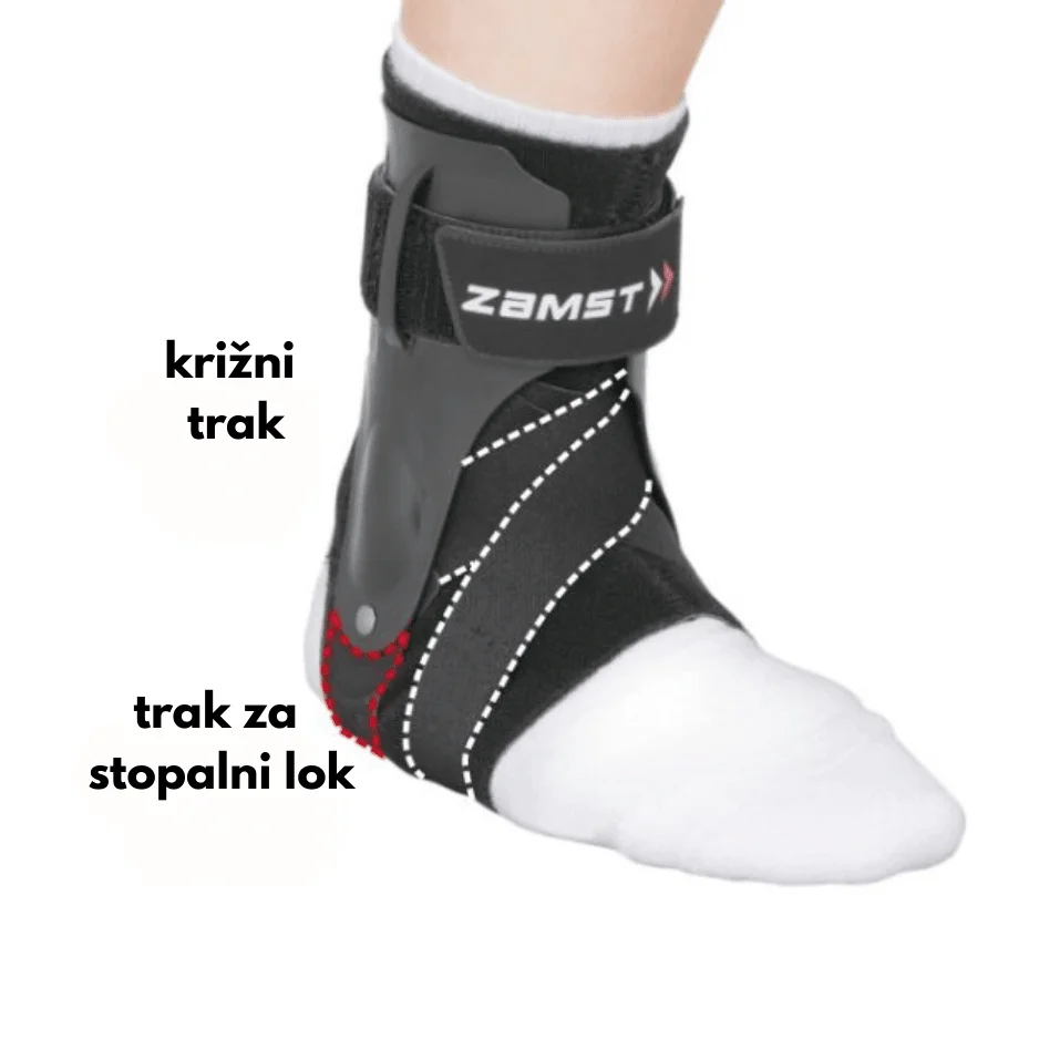 Zamst A2-DX podpora, opora za gleženj