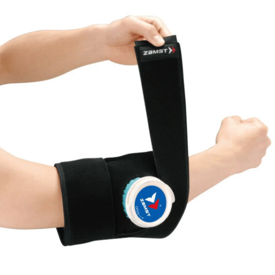 Zamst IW-1 Icing set, komplet vrečice za led in nosilec za koleno