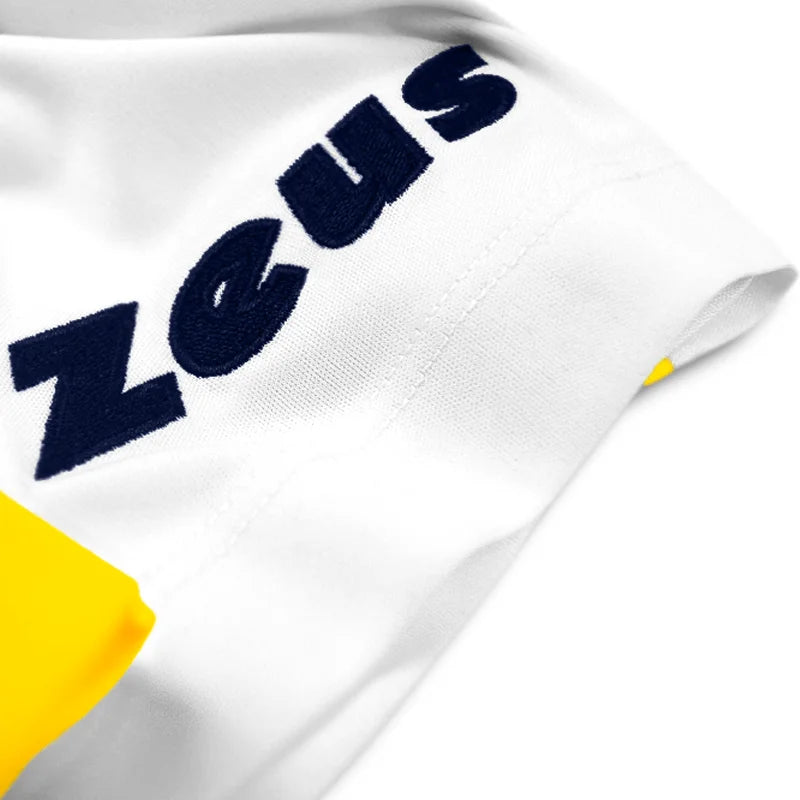 K/BOLTWHIT - Zeus KOMPLET BOLT WHITE - moški dres - Belo - Zeleno - Črno