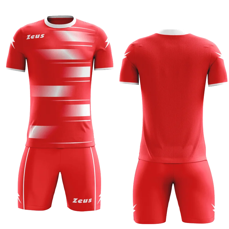 K/KOSMO - Zeus KOMPLET KOSMO - moški dres - Rdeča - bela