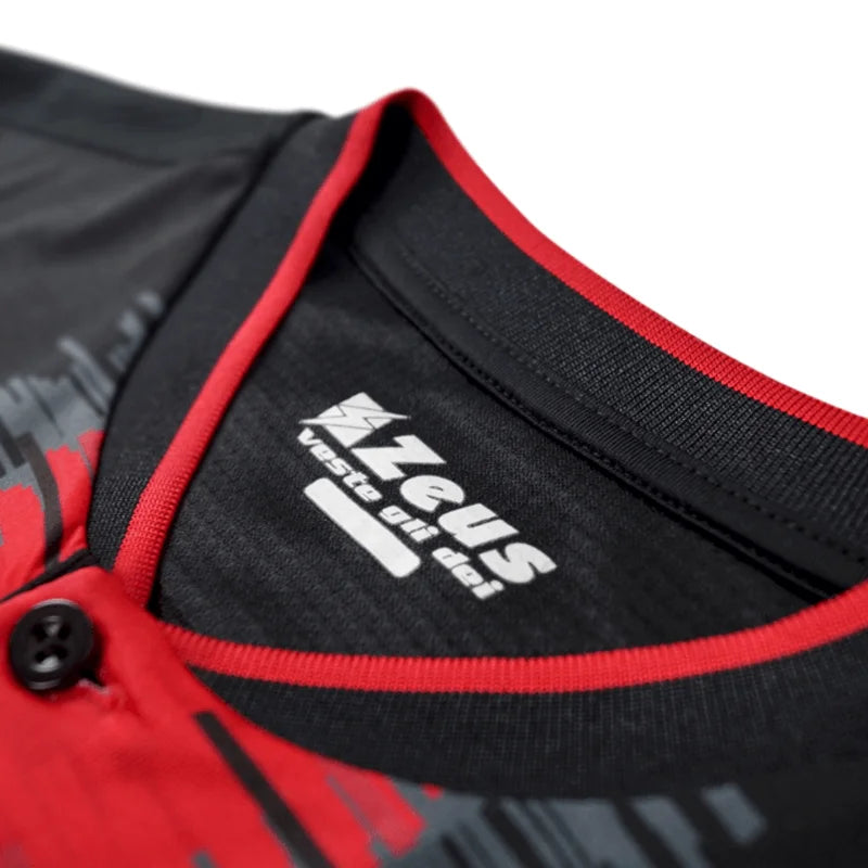 KIT PERSEO - Zeus KOMPLET PERSEO - moški odbojkarski dres - Temno modra - Rdeča