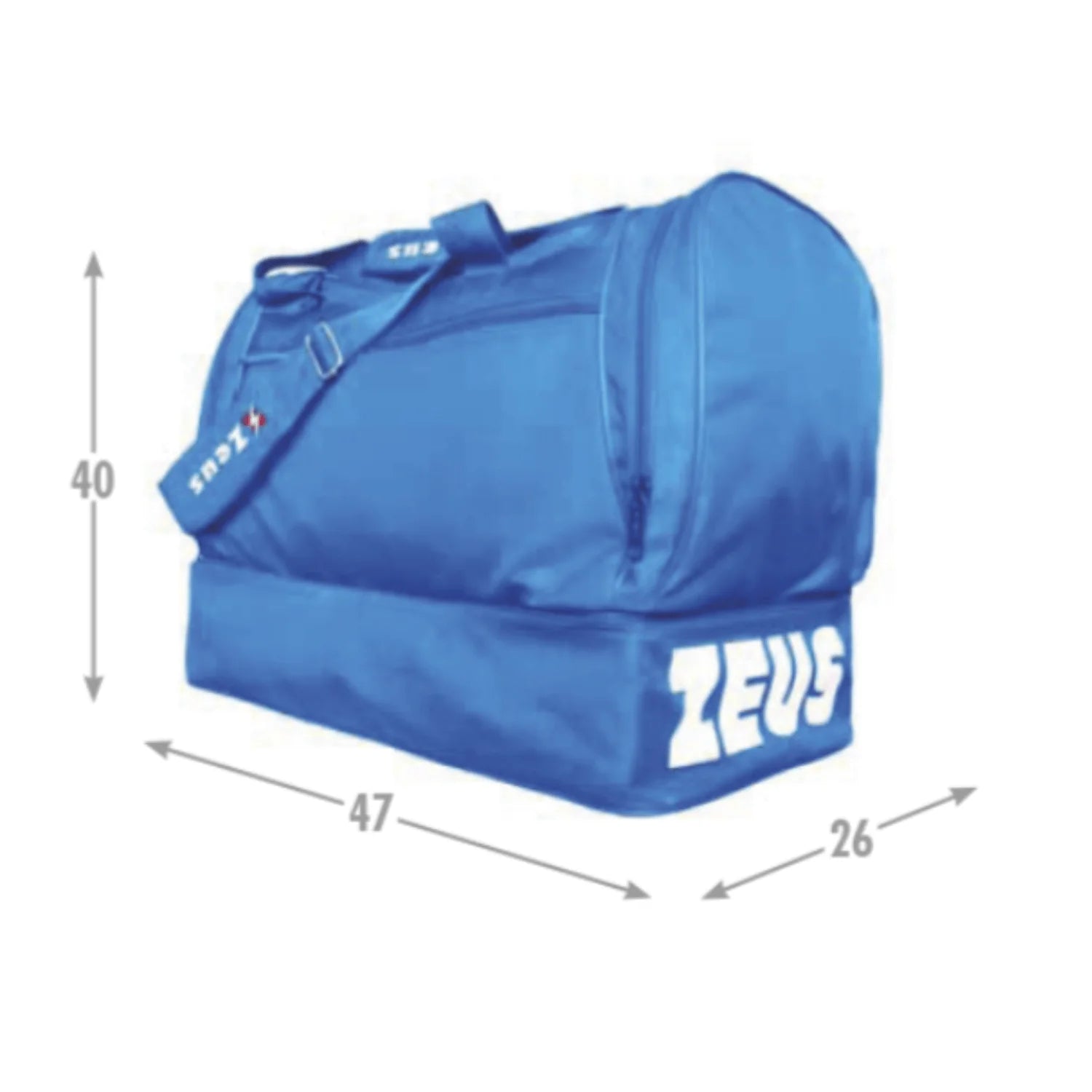 ZEUS BORSA MEDIUM – Športna torba 61L z ojačanim dnom in naramnico