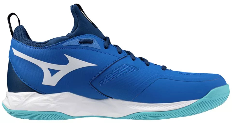 Mizuno - V1GC2240 - Wave Dimension MID - 76 - BLUE/WHITE - visoki moški copat 2025
