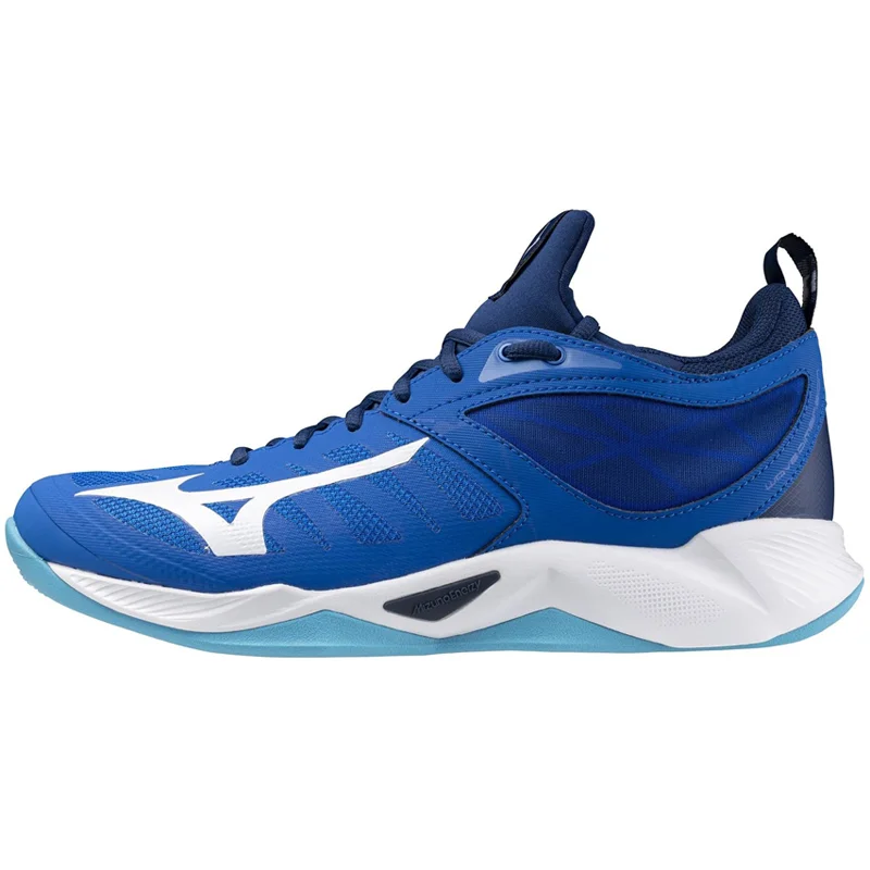 Mizuno - V1GC2240 - Wave Dimension - 76 - BLUE/WHITE - nizki moški copat 2025