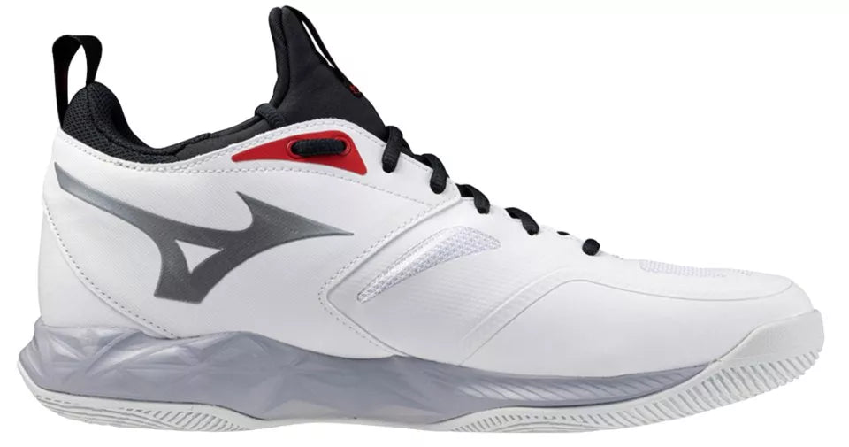 Mizuno - V1GA2240 - Wave Dimension - 96- RED/WHITE - nizek moški copat 2025