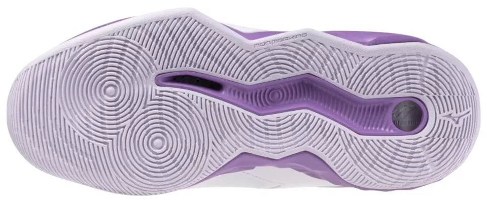 Mizuno - V1GC2245 - Wave Dimension MID - 10 - VIOLA/WHITE - visok ženski copat 2025