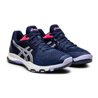 Asics - 1052A033 - NETBURNER BALLISTIC FF 2 - 400 PEACOAT/WHITE - ženski copat 2021
