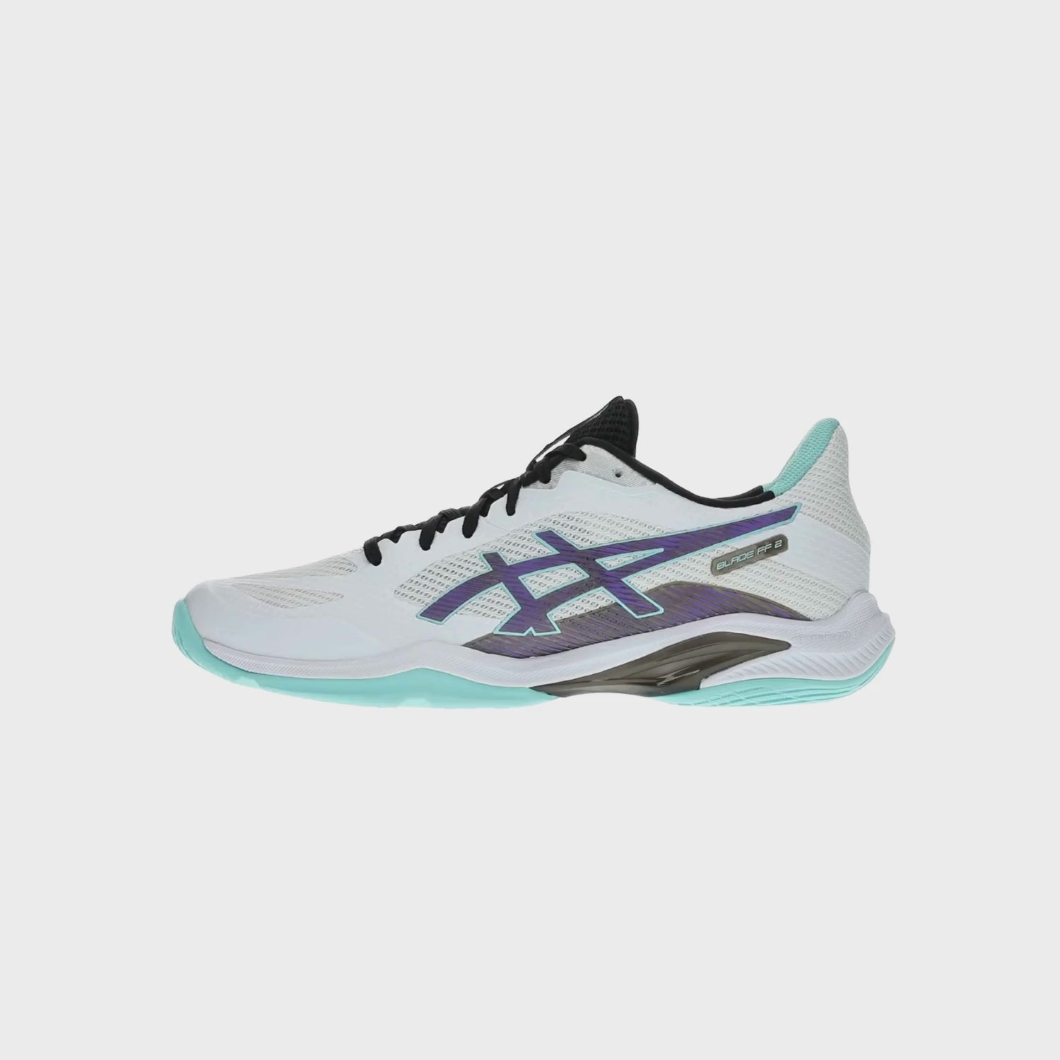 Naloži video: Asics - 1071A117 - BLADE FF - 104 WHITE/RADIANT AMETHYST - moški copat 2027