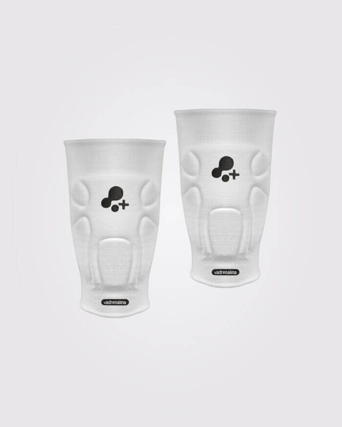+Adrenalina 4602 MT7 - Unisex par ščitnikov za kolena - Bela